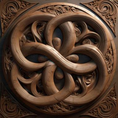 Patterns and decorations stl infinity 3 3d model